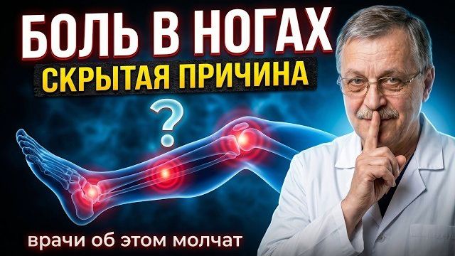 Почему Болят Ноги Объясняю Простым Языком!