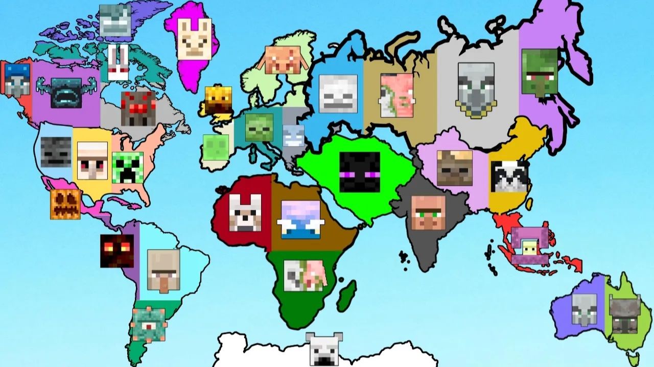 Последний моб на карте — победитель мировой войны в Minecraft!