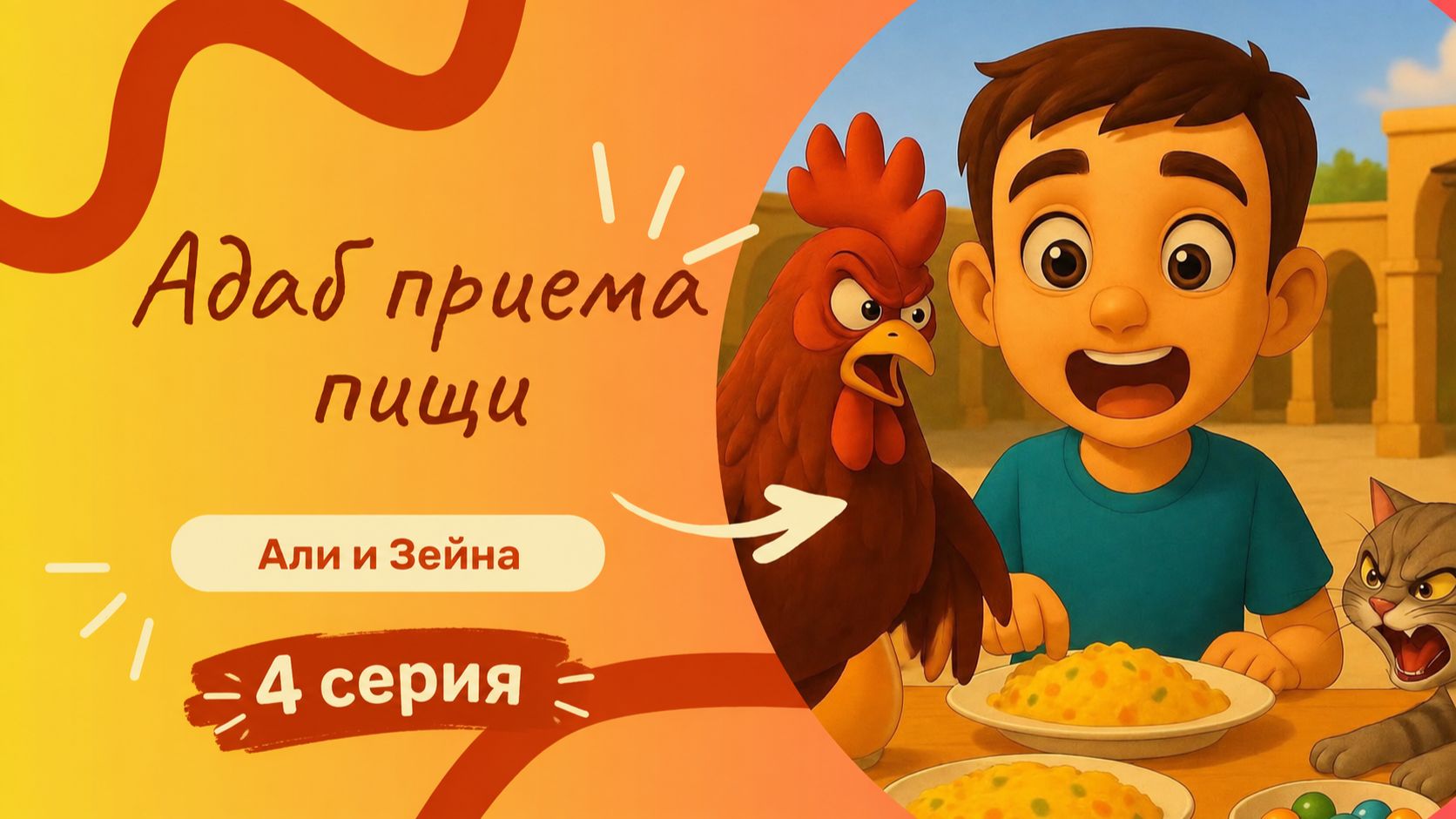 Али и Зейна - 4 Серия. Адаб приёма пищи