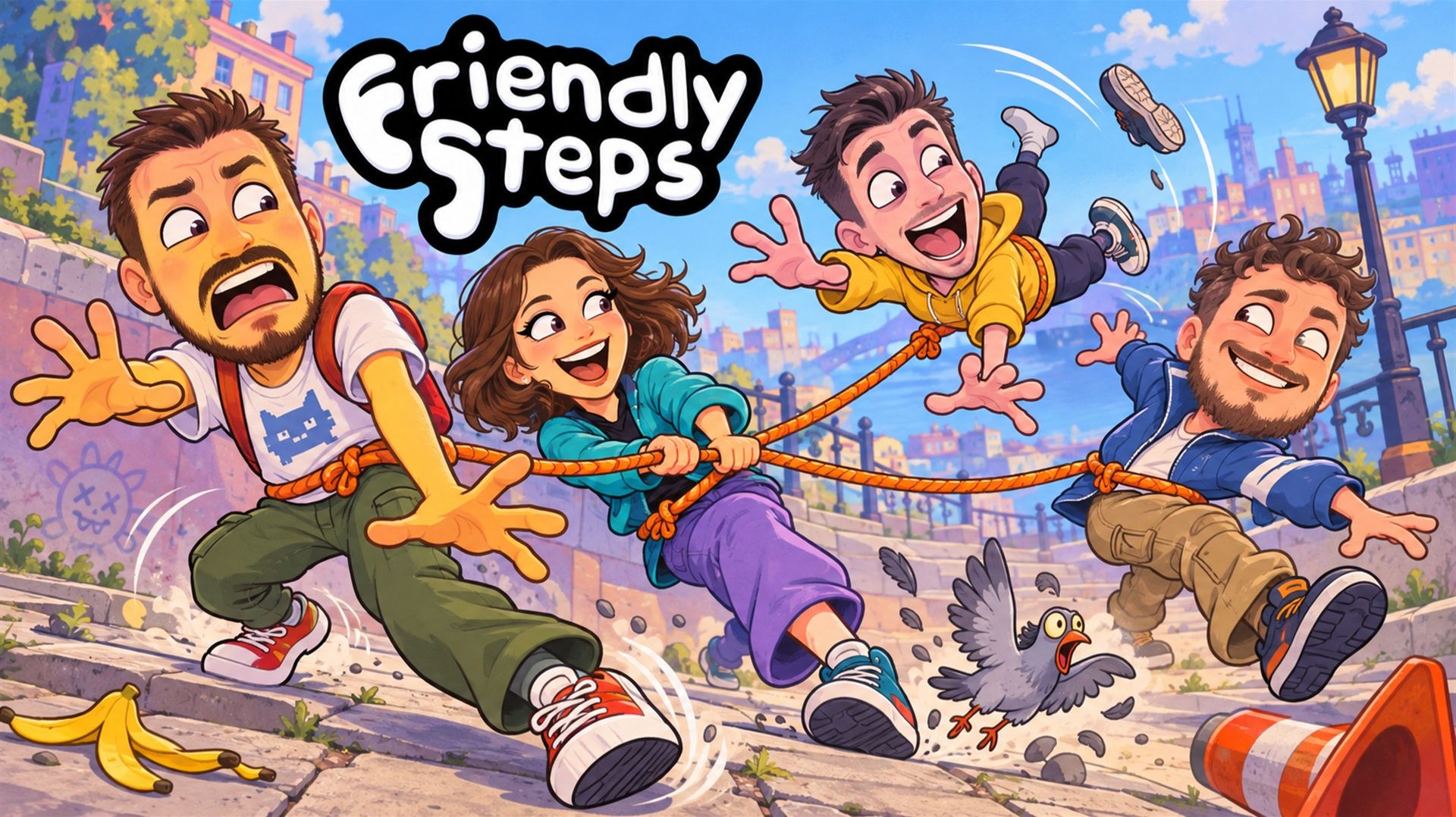 Шагаем на привязи (Friendly Steps)