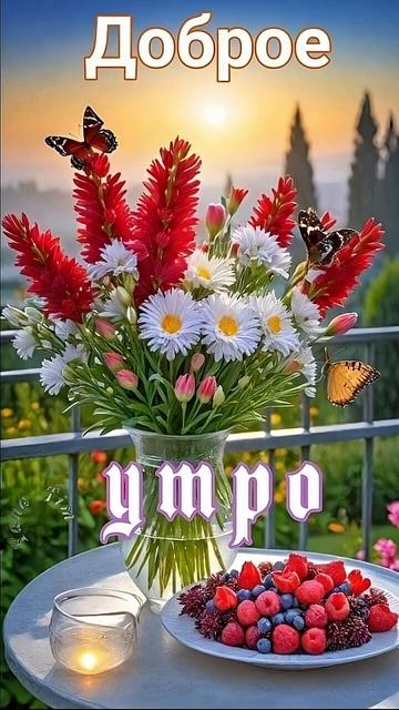 Доброе утро!🌺