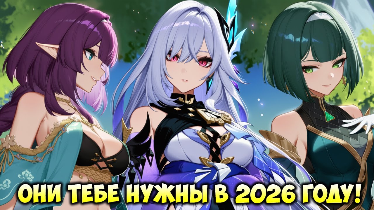 ВЫБИВАЙ ЭТИХ ПЕРСОНАЖЕЙ В 2026 ГОДУ - GENSHIN IMPACT