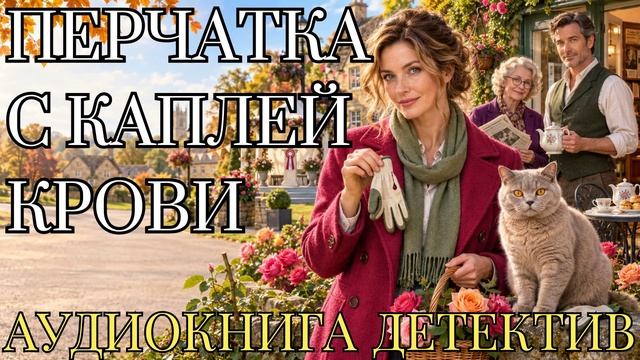 АУДИОКНИГА ДЕТЕКТИВ: ПЕРЧАТКА С КАПЛЕЙ КРОВИ СЛУШАТЬ