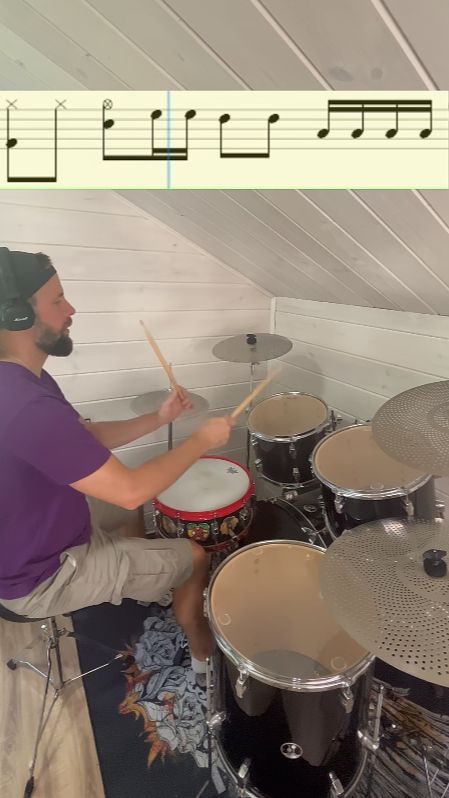 Брейк /🥁 Drum Fill №6 🎼 #shorts #барабаны
