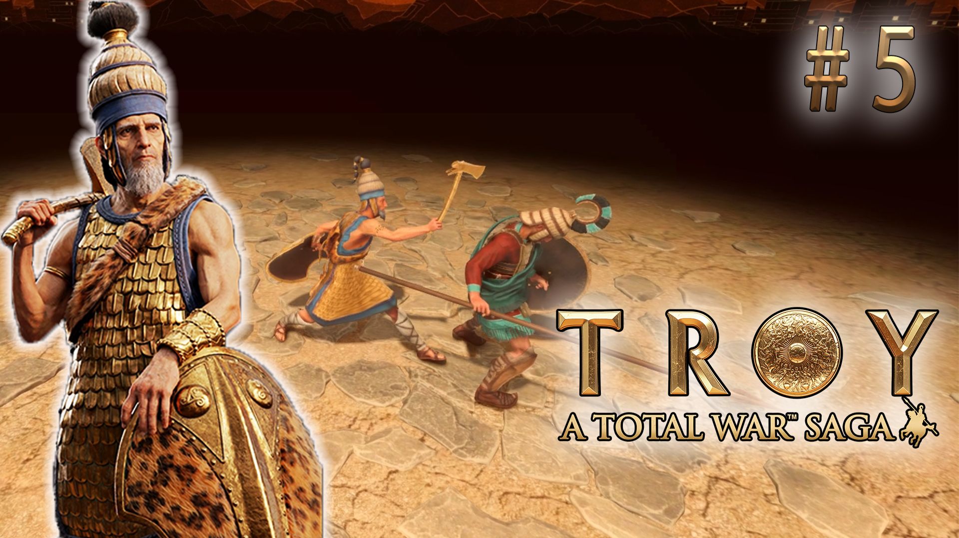 Покорение Пиерии. Total War Saga: Troy. Сарпедон (Легенда) # 5