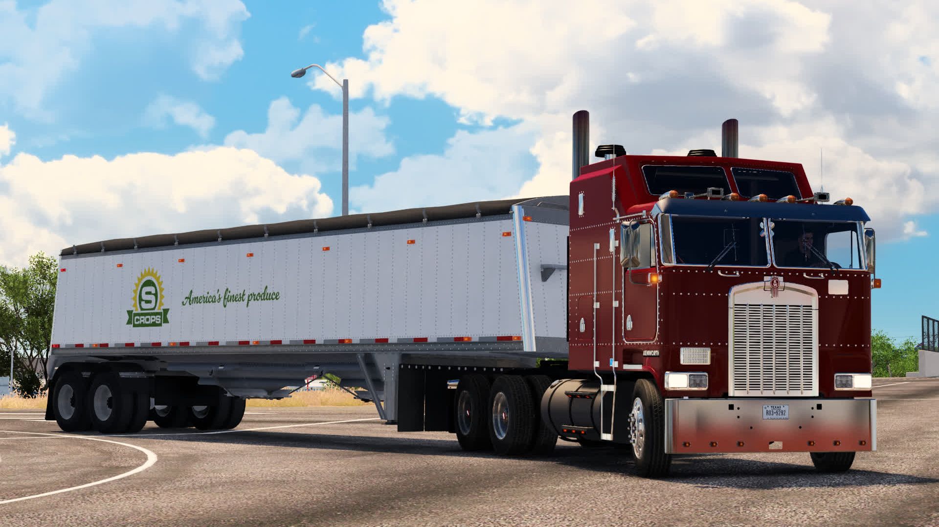 771 / ATS 1.60 / Kenworth K100 / Калифорния дождалась картофель из Мексики!!!