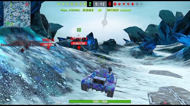World Of Tanks Blitz. Режим 'Гравитация'