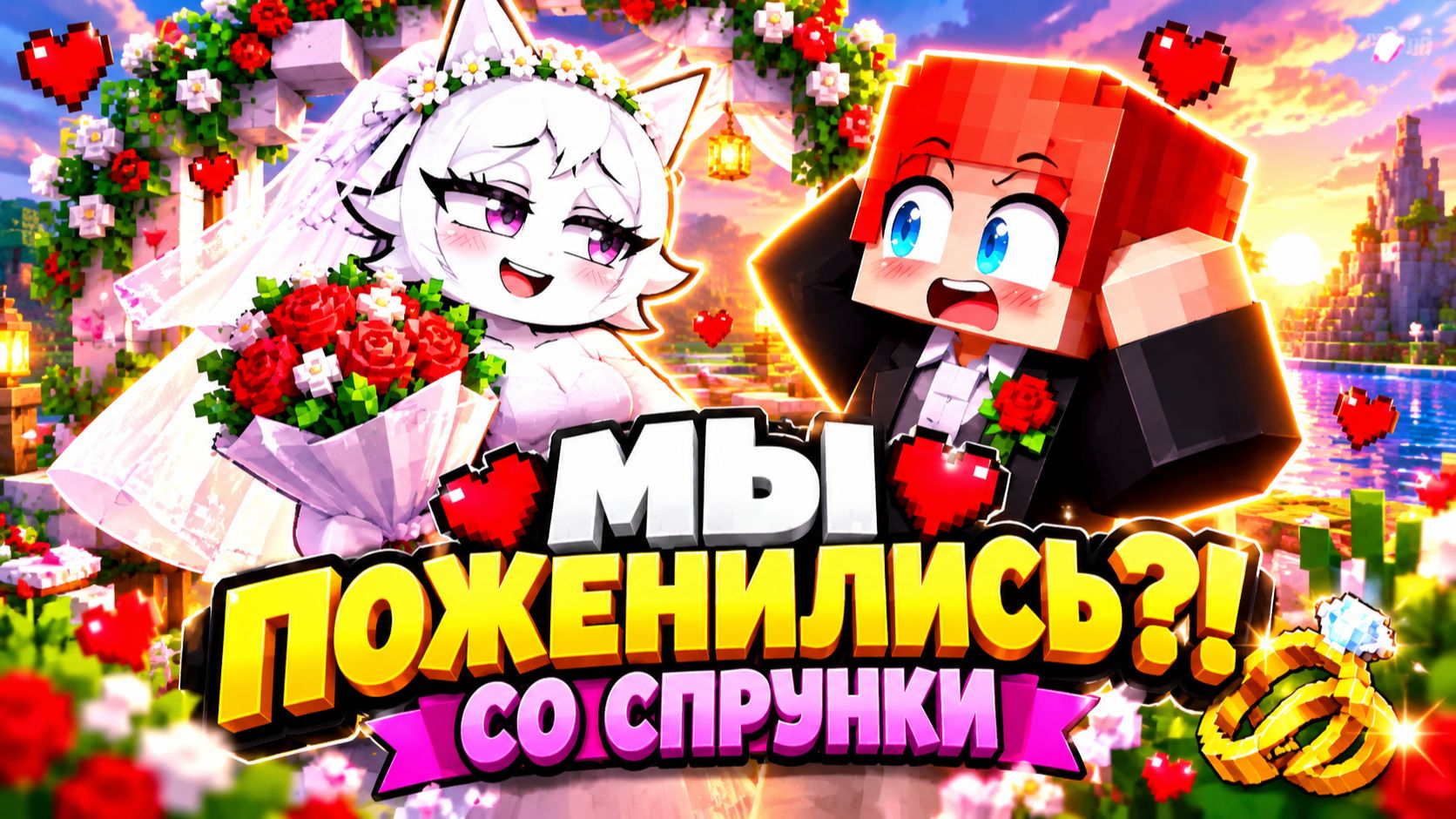 Спрунки девушка в Майнкрафте
