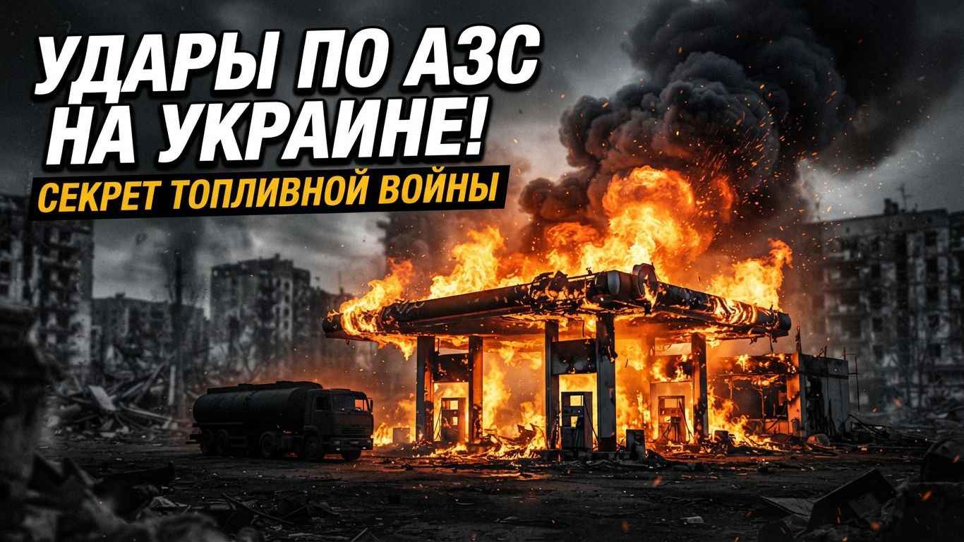 Удары по АЗС в Украине: Ахиллесова пята ВСУ. Глубокий анализ атак на заправки