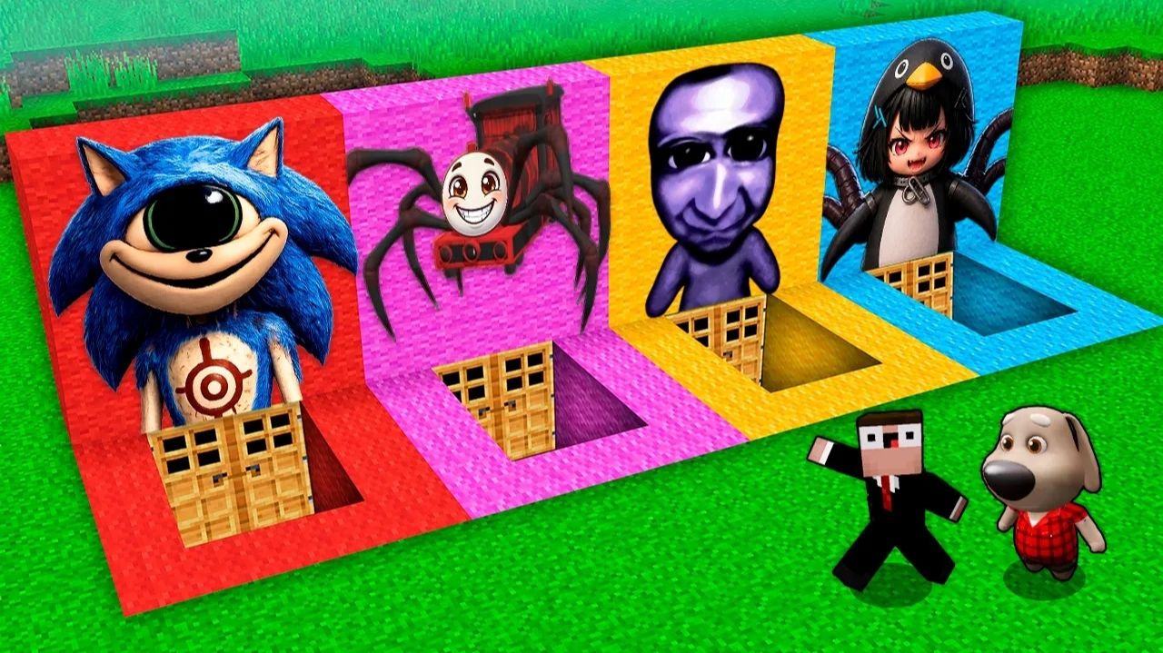 Выживание в секретной базе милого Гугу Гага Пингвина в Minecraft