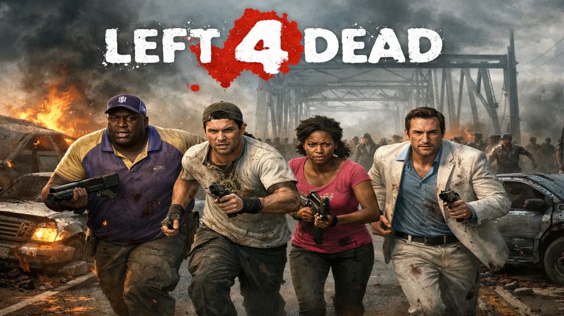 Left 4 Dead 2. Карта Приход. На эксперте. Втроём.   31.01.26.