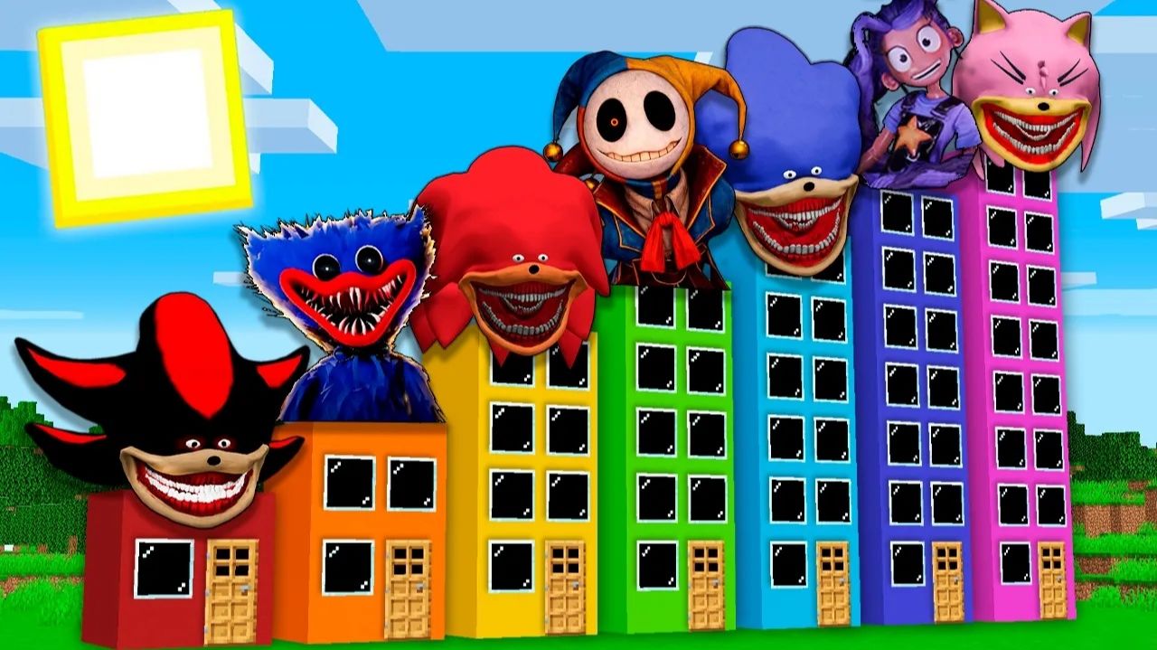 Что внутри этого отеля из Poppy Playtime Chapter 5? SHIN SONIC Tapes, Prototype в Minecraft