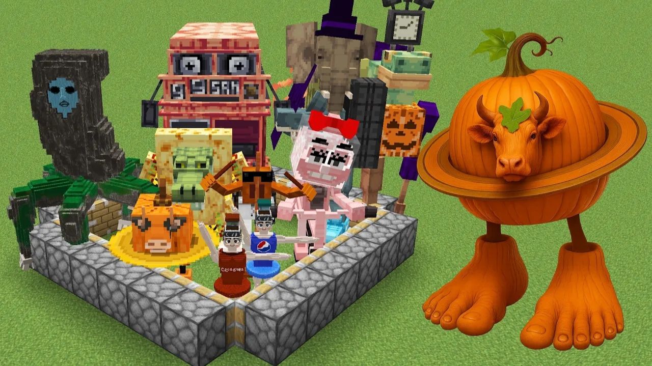 Все SECRET Brainrot Animals собрали в Minecraft!