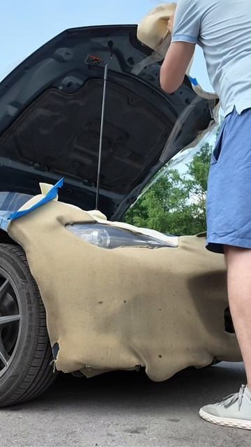 Распаковка Mazda Roadster после путешествия из Владивостока в Москву