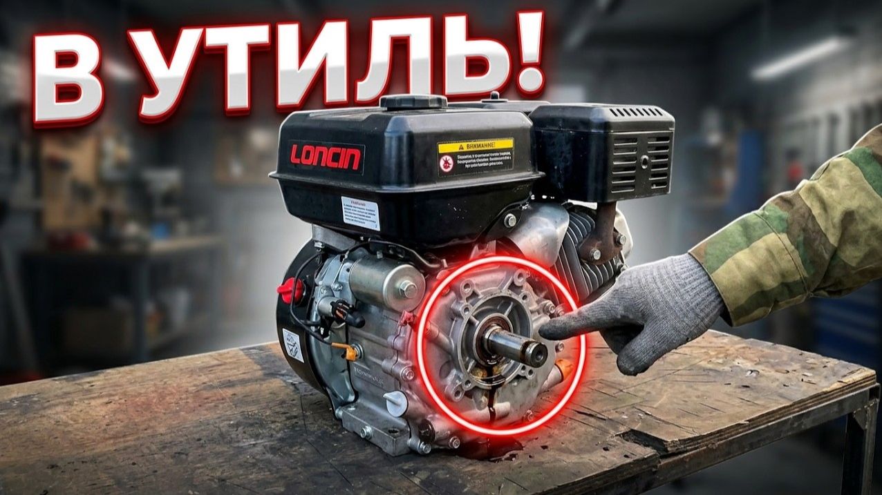 Двигатели Loncin. Не покупайте это дерьмо!