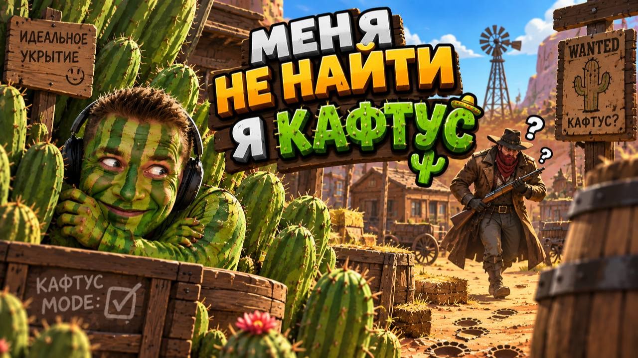 МЕНЯ НЕ НАЙТИ Я КАФТУС /// MECHA HAMELEON