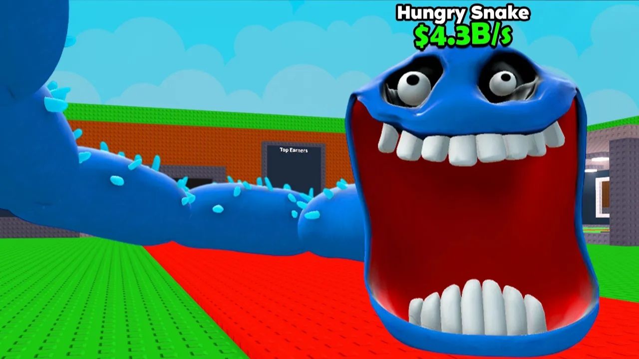 Новая ROBLOX-ЗМЕЯ Hungry Snake ворует Brainrot в Garry’s Mod!