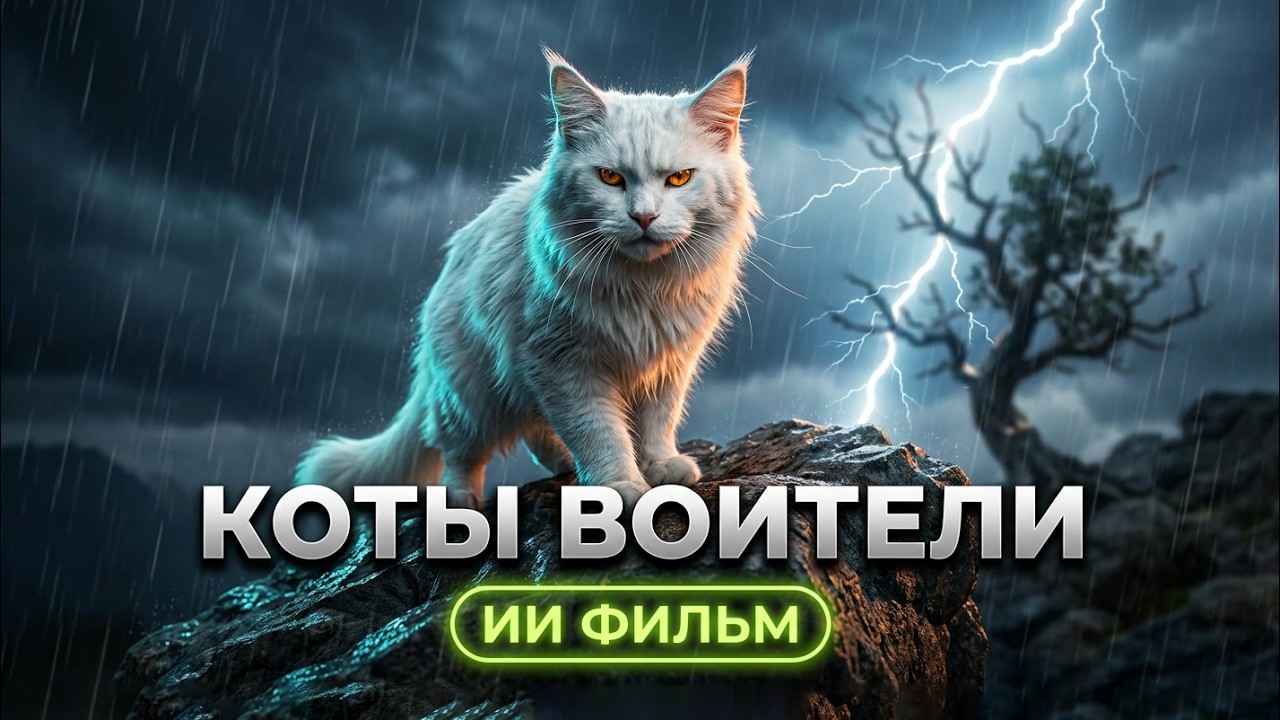[Коты Воители] Твоё приключение в ИИ фильме! #КотыВоители #warriorcats