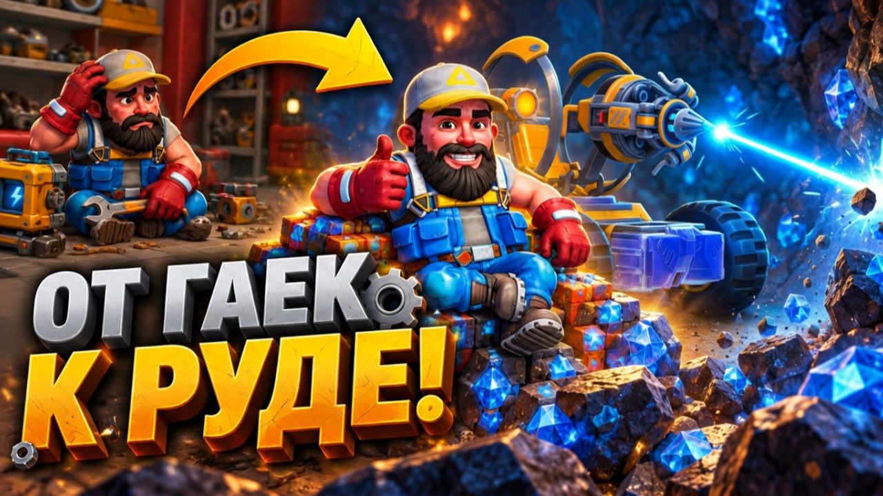 ТЕСТОВЫЙ ОБРАЗЕЦ  ДЛЯ  БУРЕНИЯ ШАХТЫ Scrap Mechanic