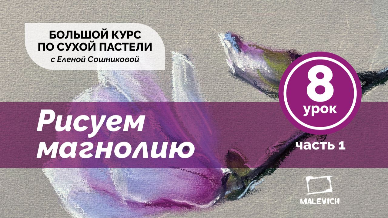 Большой курс сухой пастели ″С пастелью на ты″