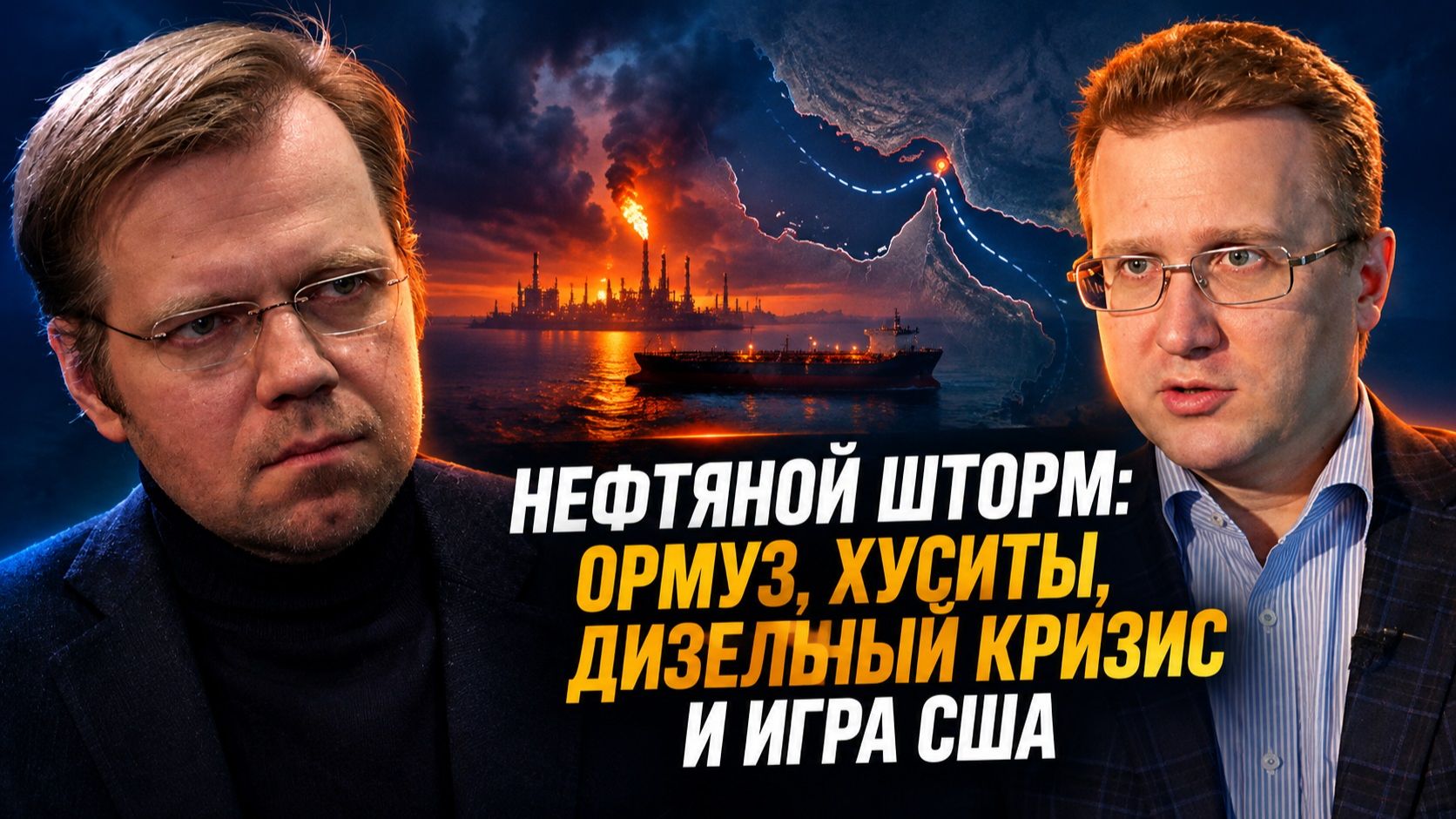 Нефтяной шторм: Ормуз, хуситы, дизельный кризис и игра США
