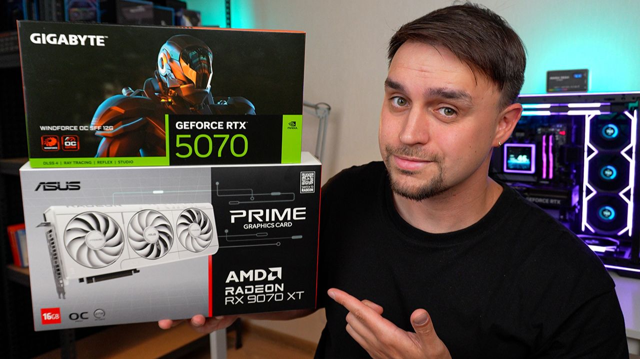 ТЕСТ RTX 5070 VS RX 9070XT И 5070Ti, КОТОРЫЙ МЕНЯЕТ ВСЁ! 🔥