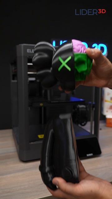 Фигура Kaws Companion на Elegoo Centauri 2 #3dпечать #kaws #3dпринтер #elegoo #lider3d