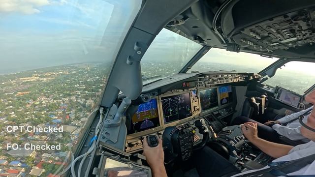 Boeing 737 MAX Full Approach And Landing Trivandrum | 4K