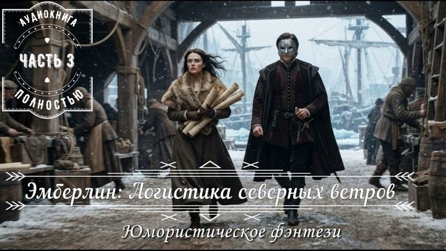 3️⃣🎧АУДИОКНИГА ПОЛНОСТЬЮ 👣Эмберлин: Логистика северных ветров🌬️ Юмористическое фэнтези 🔮ЧАСТЬ3️⃣