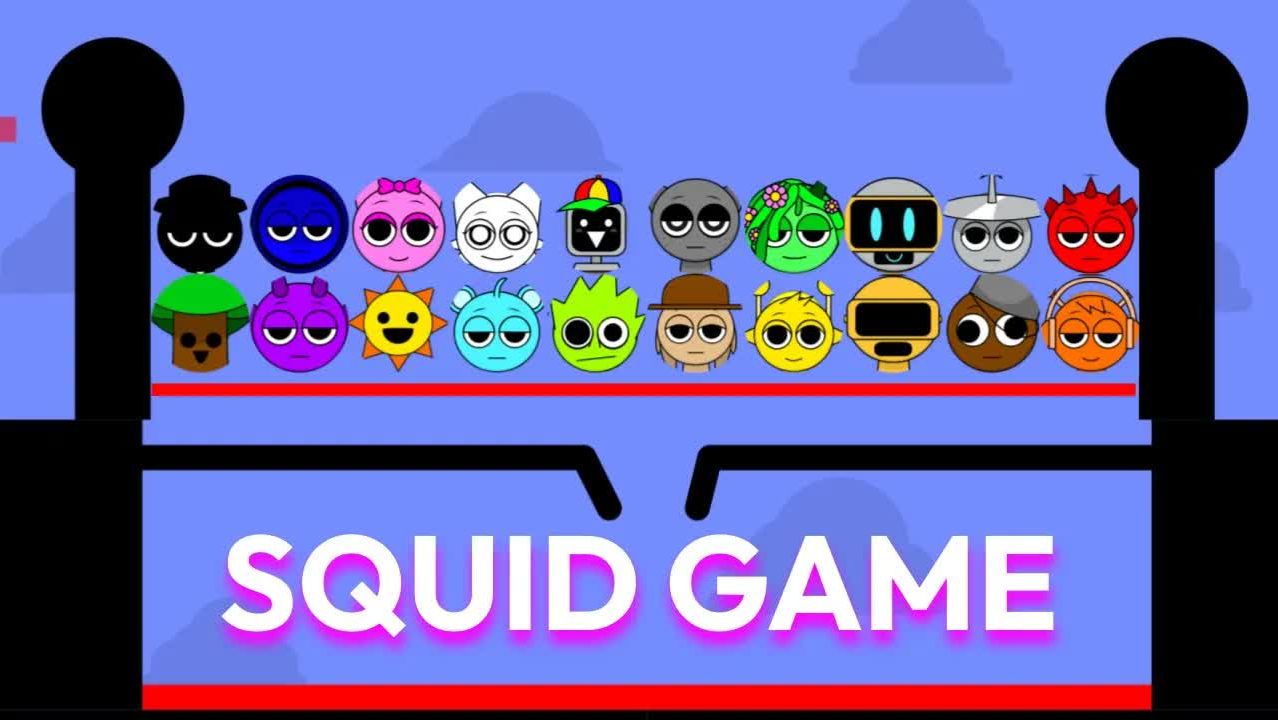 SPRUNKI ПРОТИВ ИГРЫ В КАЛЬМАРА: SPRUNKI Гонка