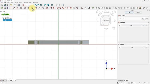 FreeCAD 26.3Dev： Exercise 23 - PartDesign + Sketcher + Fasteners + Assembly