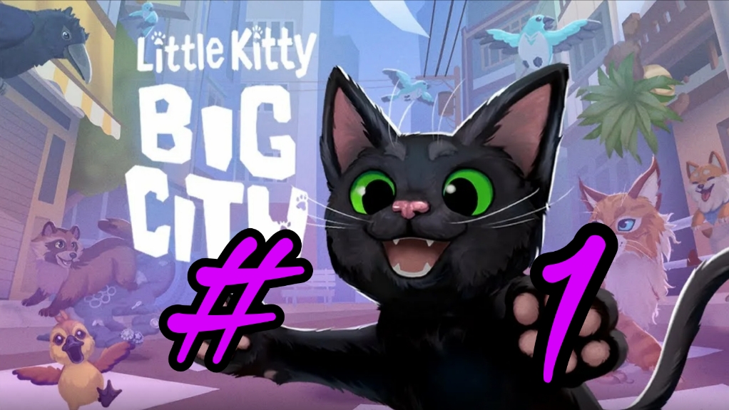 Litle Kitty Big City 1 ворона