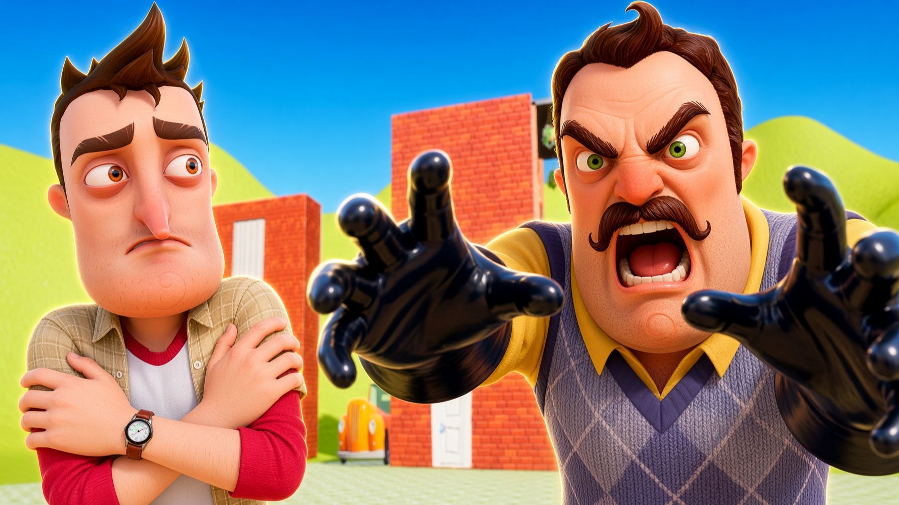 ПРИВЕТ СОСЕД ПОСЛАЛ МЕНЯ!ИГРА HELLO NEIGHBOR MOD Hello Homestead Act2 ПРОХОЖДЕНИЕ!