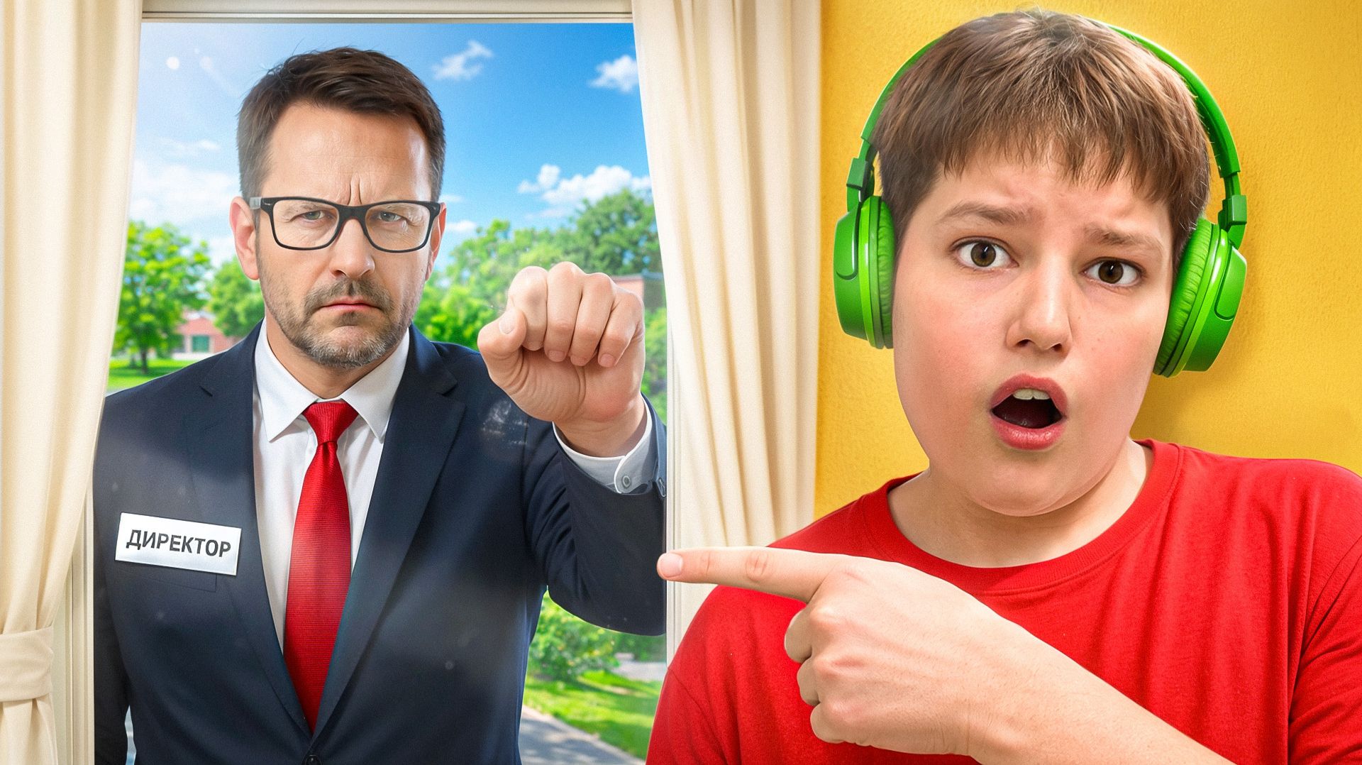 ДИРЕКТОР Школы Пришел ко Мне Домой !