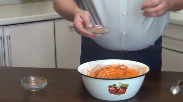 Салат из моркови по корейски