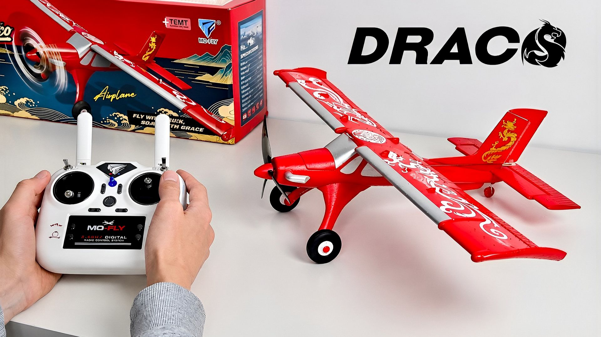 Draco Wilga RC Plane - Unboxing & Maiden Flights (Mo-Fly MF-X7 1:22 Scale)