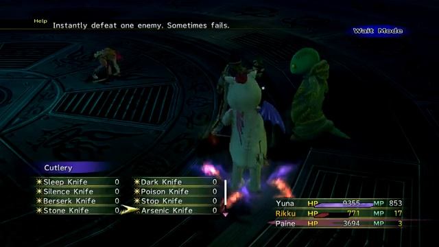 Final Fantasy X-2 HD Remaster English - Via Infinito - Paragon & Trema Boss Battles