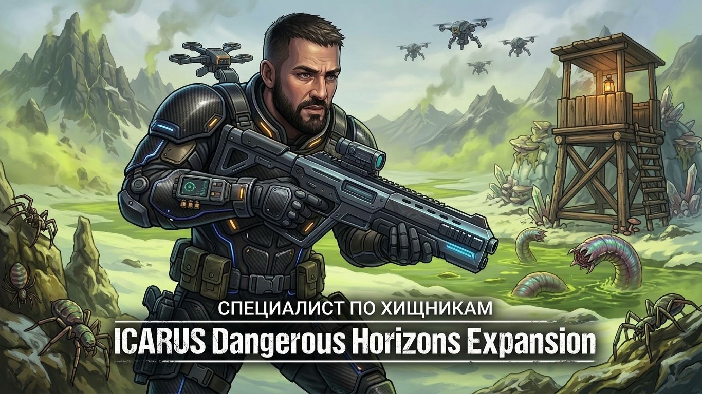 СПЕЦИАЛИСТ ПО ХИЩНИКАМ ► ICARUS #37 (Dangerous Horizons Expansion)