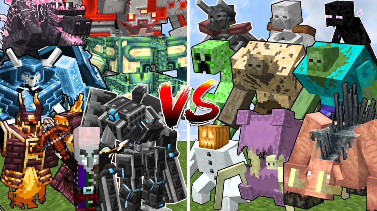 Какой босс Minecraft победит больше всего мутантов подряд?