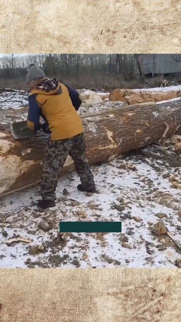 При подготовке бревна важно не просто снять кору, а сохранить естественную защиту древесины.