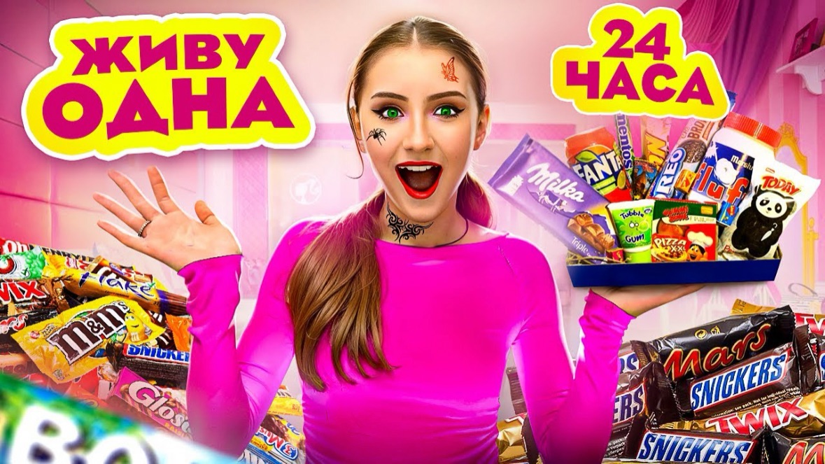 Николь/24 ЧАСА ЖИВУ ОДНА || Конец Вас удивит