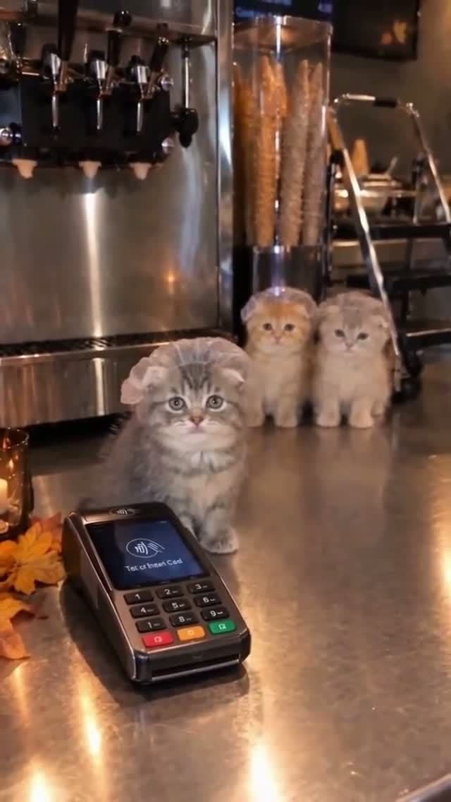 Кошачья Кофейня: Бармен на Лапках