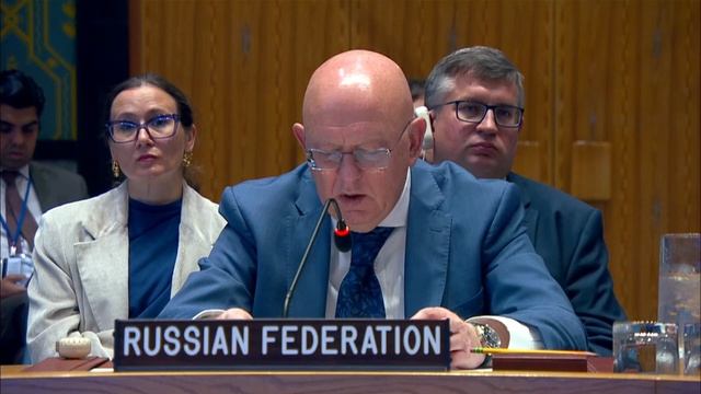 Permanent Representative Vassily Nebenzia At A UNSC Briefing On Afghanistan, September 16, 2026