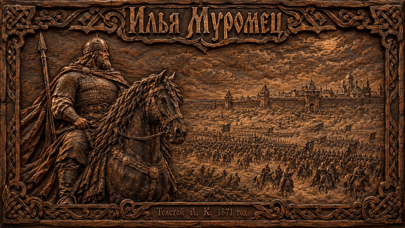 Илья Муромец по мотивам стихов А.К. Толстого