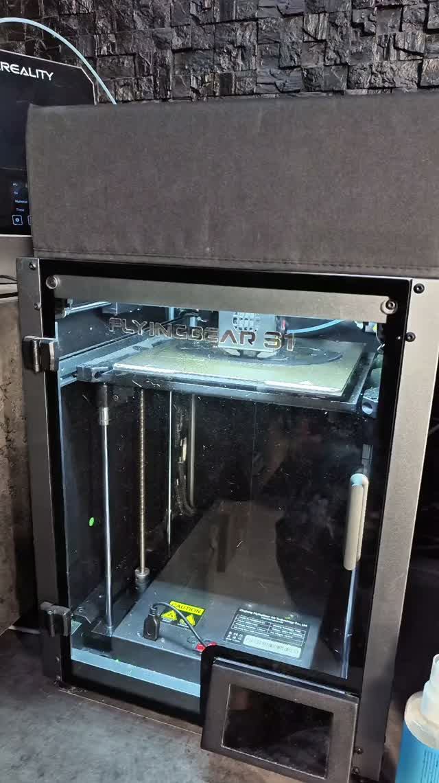 Печать упоров из TPU на принтере Flying Bear S1 для моноколеса