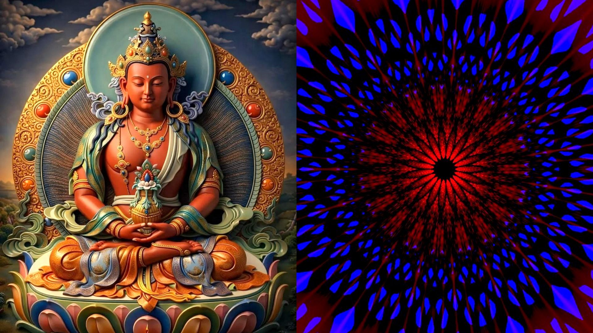 Amitayus Mantra — Long Life, Vital Energy & Longevity Blessings _ Buddhist Monk Chant