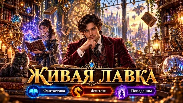 ЖИВАЯ ЛАВКА | КНИГА 1 ЧАСТЬ 1 из 3 | ПОПАДАНЦЫ | АУДИОКНИГА | ФАНТАСТИКА | ПРИКЛЮЧЕНИЯ | КОСМОС