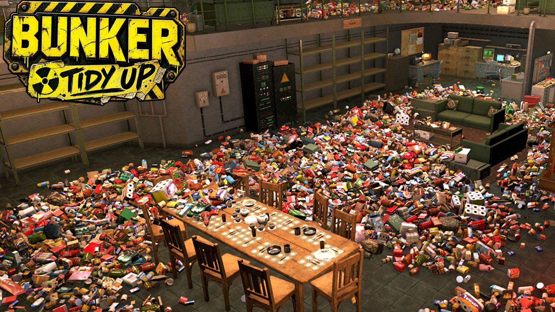 Кто-то же должен был здесь убраться | Bunker Tidy Up