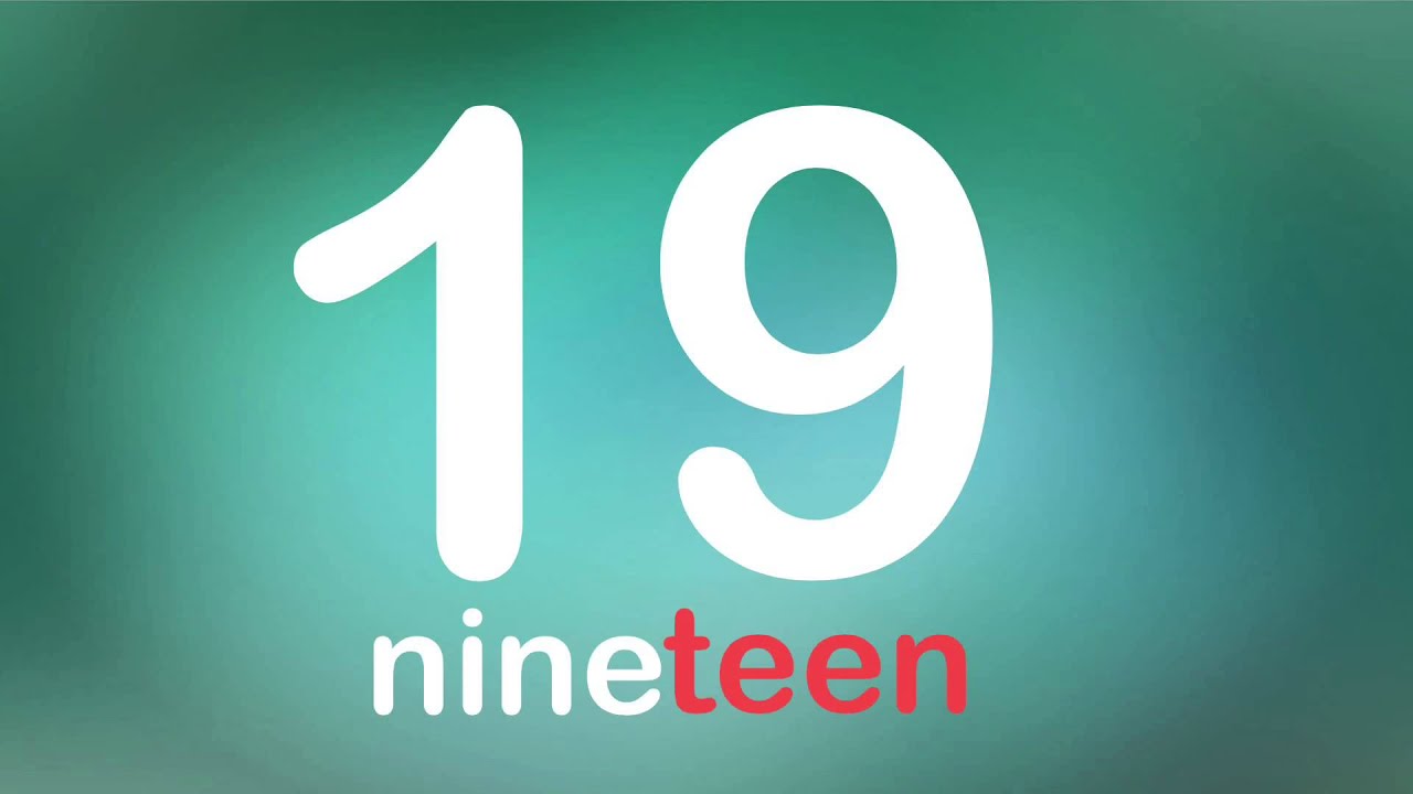 Еnglish Numbers 11-20
