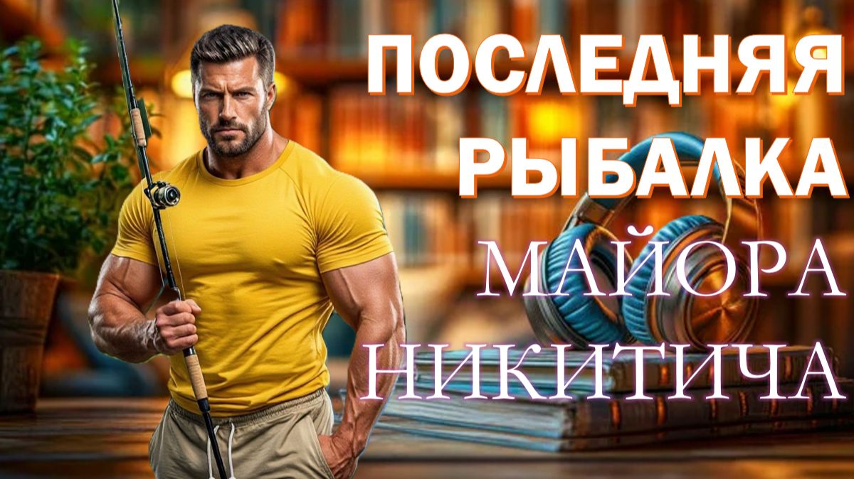 📚 ПОСЛЕДНЯЯ РЫБАЛКА МАЙОРА НИКИТИЧА Иронический Деревенский Детектив